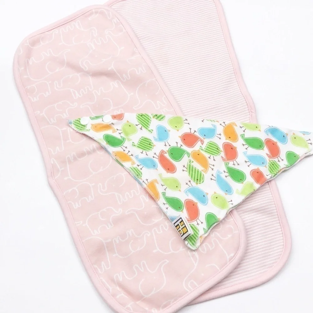 Carter's burpcloth set + bib